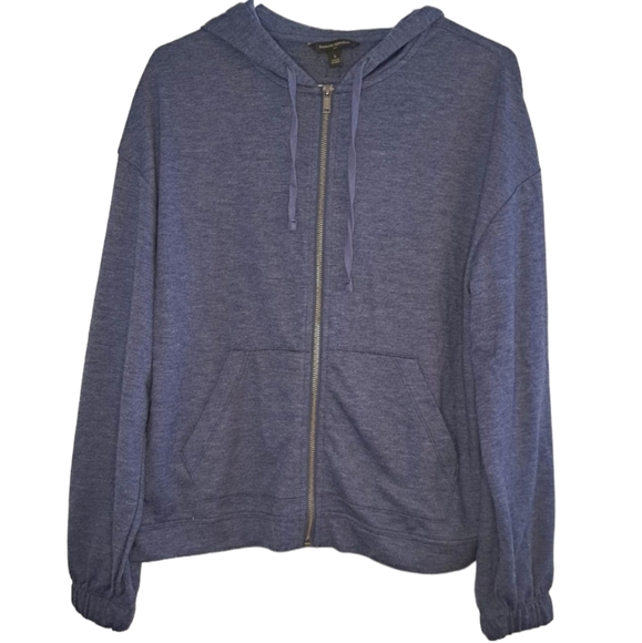 Banana Republic Factory Tops - Banana Republic Full Zip Hoodie Sweatshirt with Pockets Size Small